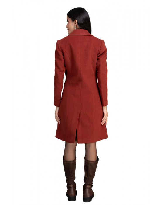 Women Coat Brick